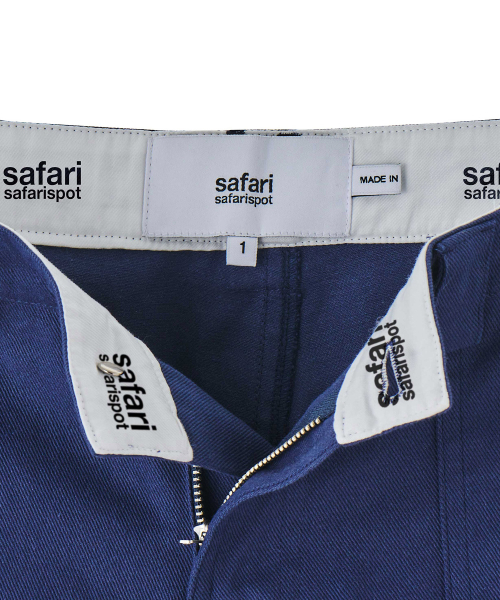SAFARISPOT(サファリスポット)の「1/2ベーシックサファリカーペンタコットンパンツ(ネイビー)(その他パンツ・レディース・その他・1)」の3枚目の写真