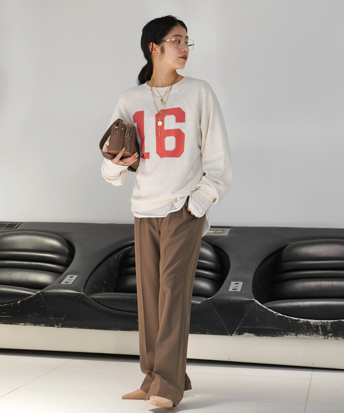 AP STUDIO（エーピーストゥディオ）の「No16 print sweat（スウェット・レディース・アイボリー・FREE）」の19枚目の写真