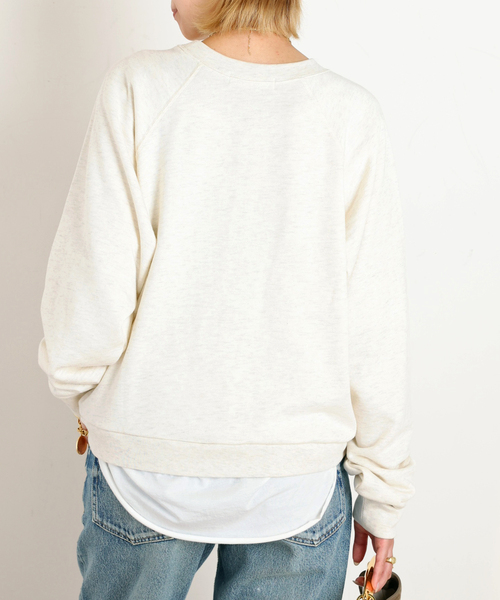 AP STUDIO（エーピーストゥディオ）の「No16 print sweat（スウェット・レディース・アイボリー・FREE）」の14枚目の写真