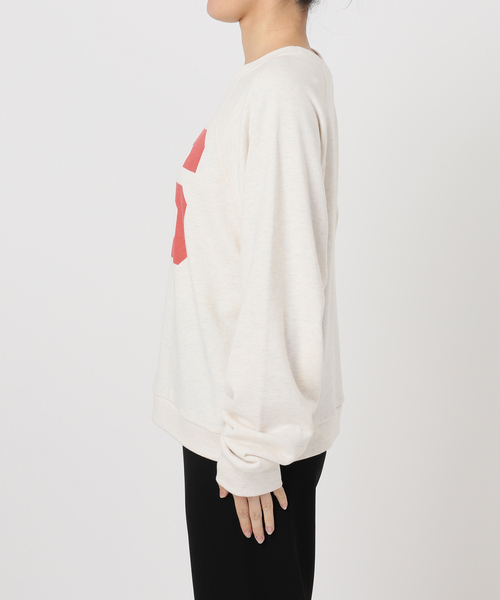 AP STUDIO（エーピーストゥディオ）の「No16 print sweat（スウェット・レディース・アイボリー・FREE）」の2枚目の写真