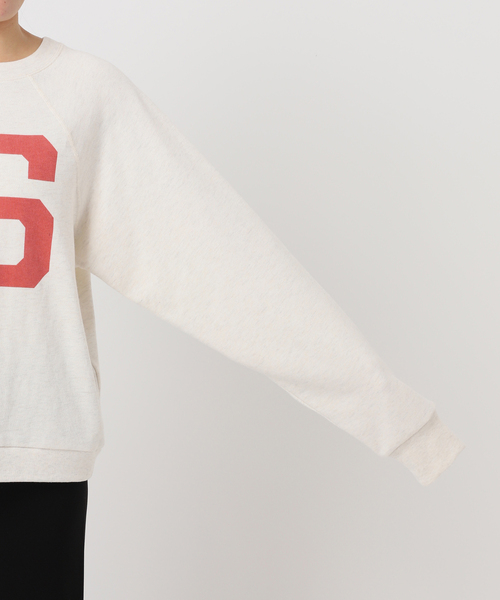 AP STUDIO（エーピーストゥディオ）の「No16 print sweat（スウェット・レディース・アイボリー・FREE）」の5枚目の写真