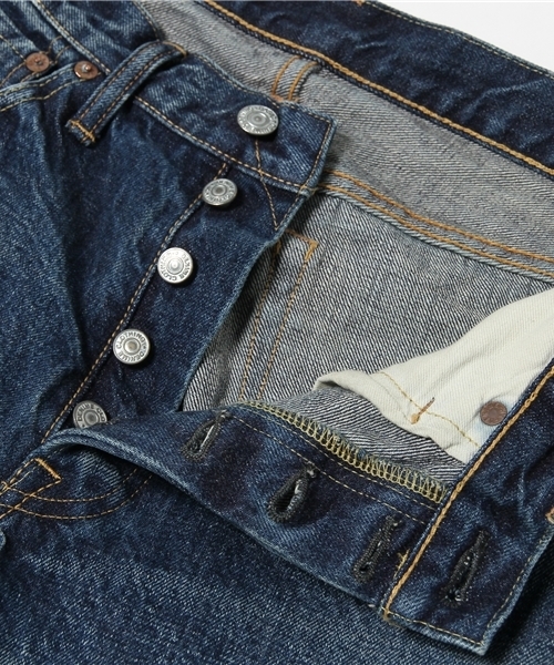 Denime(ドゥニーム)の「SlimStraightXXtype2-UsedMod-/スリムXXタイプ2(デニムパンツ・メンズ・インディゴブルー・33/30/32/34/31/36/29)」の7枚目の写真