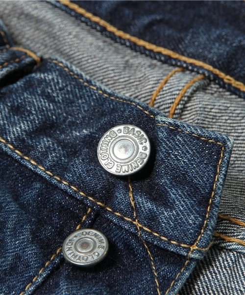 Denime(ドゥニーム)の「SlimStraightXXtype2-UsedMod-/スリムXXタイプ2(デニムパンツ・メンズ・インディゴブルー・33/30/32/34/31/36/29)」の2枚目の写真