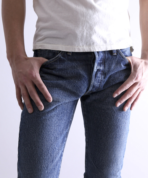 Denime(ドゥニーム)の「SlimStraightXXtype2-UsedMod-/スリムXXタイプ2(デニムパンツ・メンズ・インディゴブルー・33/30/32/34/31/36/29)」の16枚目の写真