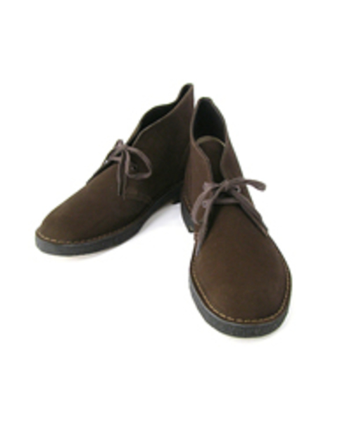 Clarks(クラークス)の「CLARKS: デザートブーツ(ブーツ・メンズ・ブラック/ブラウン/サンドベージュ/オリーブ/キャメル/ネイビー・7/7.5/8/8.5/9/9.5/6.5/10/6)」の3枚目の写真