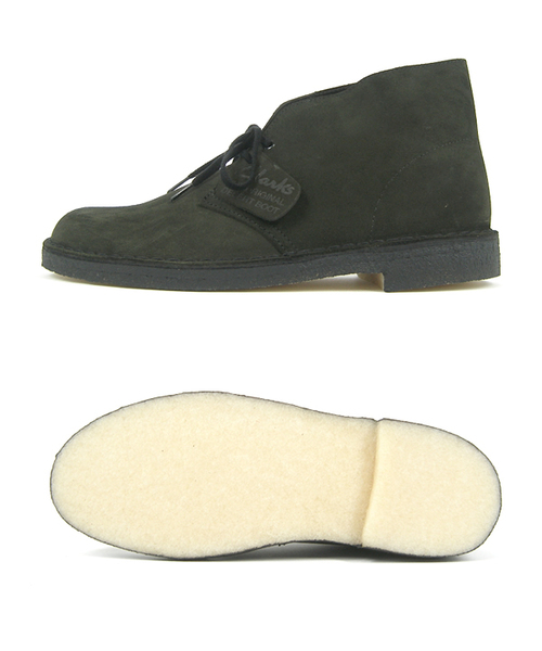Clarks(クラークス)の「CLARKS: デザートブーツ(ブーツ・メンズ・ブラック/ブラウン/サンドベージュ/オリーブ/キャメル/ネイビー・7/7.5/8/8.5/9/9.5/6.5/10/6)」の13枚目の写真