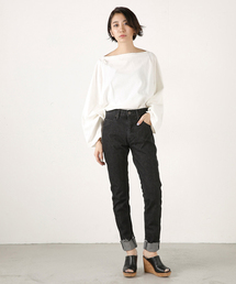 MOUSSY | WAIST FIT STRAIGHT(デニムパンツ)