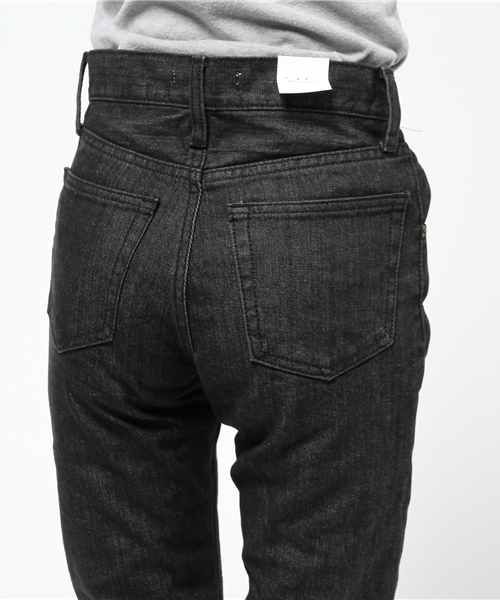 MOUSSY(マウジー)の「WAIST FIT STRAIGHT(デニムパンツ・レディース・ワンウォッシュ/ブラック・23inch/24inch/25inch/27inch/26inch)」の14枚目の写真