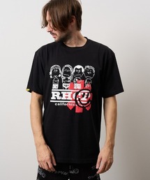 STUD MUFFIN（スタッドマフィン）の「mt10761- 5.6ozコットンジャージー RHCPフォームプリントSSシャツ(714-02941)（Tシャツ/カットソー）」