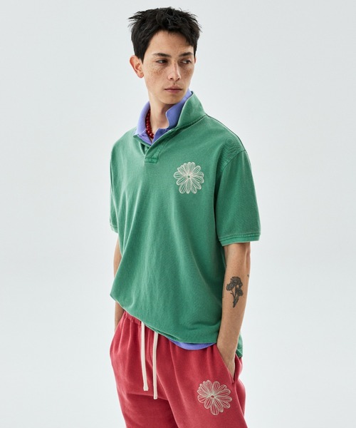 Mardi Mercredi(マルディメクルディ)の「【JEONGHAN着用】【UNISEX】JOGGER PANTS LA FLEUR PIGMENT WASHING / ユニセックス ジョガー パンツ ラ フルール ピグメント ウォッシング(スウェットパンツ・レディース・ブラック/レッド/ブルー/ネイビー・FREE)」の19枚目の写真