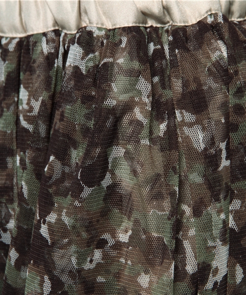 cepo（セポ）の「チュールスカート（スカート・レディース・ネイビー/オリーブ/アイボリー・MEDIUM）」の10枚目の写真