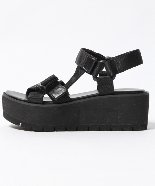 Heather(ヘザー)の「アツゾコスポサン 714768(サンダル・レディース・ネイビー/オフホワイト/ブラック・LARGE/MEDIUM)」の4枚目の写真