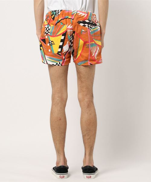 ALDIES（アールディーズ）の「Be Nice Short Pants　80's調プリント　総柄　ショートパンツ（その他パンツ・メンズ・オレンジ/ブルー系その他・X-LARGE/SMALL/LARGE/MEDIUM）」の6枚目の写真