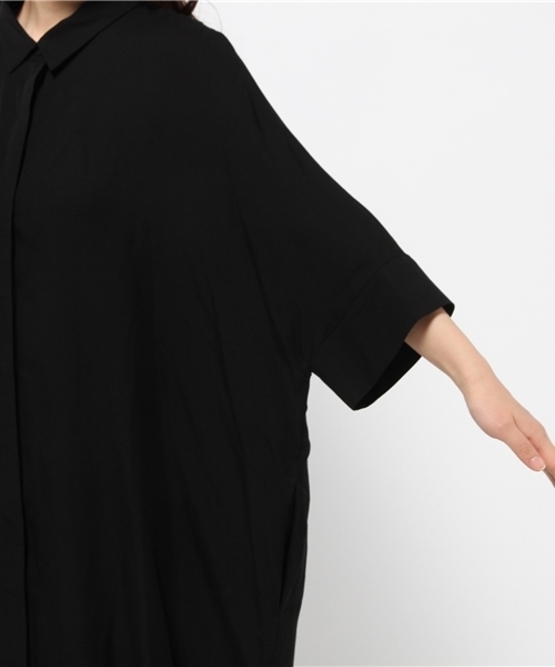 JOURNAL STANDARD LUXE（ジャーナルスタンダード ラックス）の「【QUARTERLY】テンセル オーバーサイズ シャツドレス