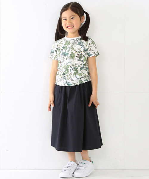 B:MING by BEAMS(ビーミングバイビームス)の「ビーミング by ビームス / マキシスカート(スカート・キッズ・ネイビー/その他1/オリーブ・110/140/120/130/90/100)」の10枚目の写真