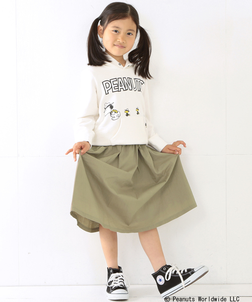 B:MING by BEAMS(ビーミングバイビームス)の「ビーミング by ビームス / マキシスカート(スカート・キッズ・ネイビー/その他1/オリーブ・110/140/120/130/90/100)」の11枚目の写真