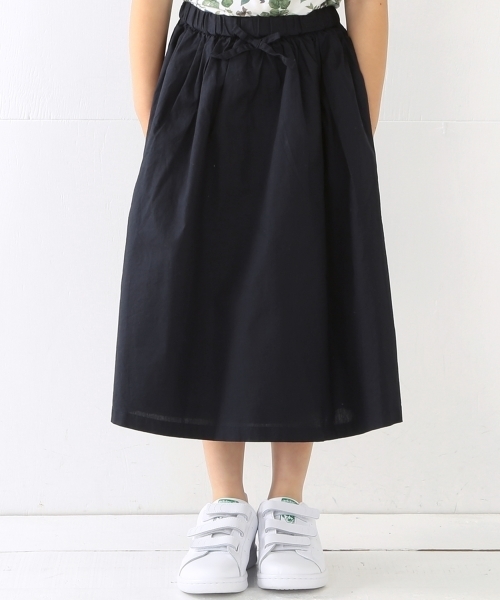 B:MING by BEAMS(ビーミングバイビームス)の「ビーミング by ビームス / マキシスカート(スカート・キッズ・ネイビー/その他1/オリーブ・110/140/120/130/90/100)」の6枚目の写真