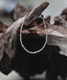 SunKu(�T���N)��Small Beads Bracelet-SILVER(�u���X���b�g)