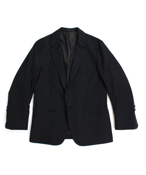 And A（アンドエー）の「7分テーラードジャケット（テーラードジャケット・メンズ・ブラック/ブラック系その他/グレー・42）」の5枚目の写真