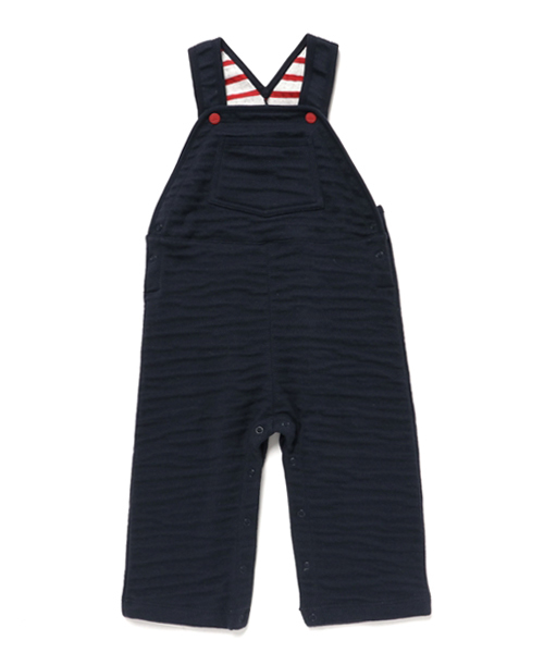 Petit Bateau プチバトー の チュビック裏マリニエールサロペット サロペット オーバーオール Wear