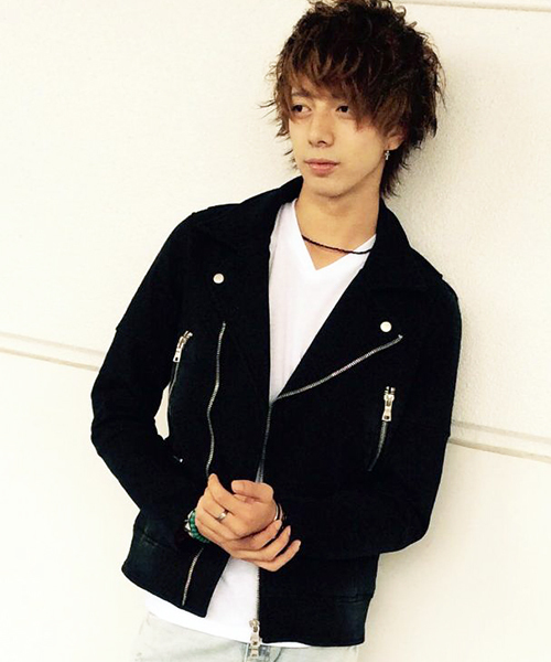 VENCEEXCHANGE(ヴァンスエクスチェンジ)の「ボンディングライダースジャケット(ライダースジャケット・メンズ・ブラック・MEDIUM/LARGE)」の1枚目の写真