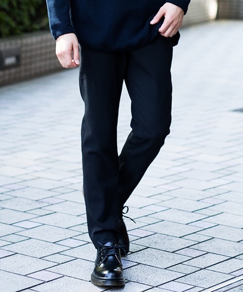 NUMBER (N)INE(ナンバーナイン)の「【NUMBER (N)INE】≪STUDIOUS限定≫ストレッチウールライクスラックス(スラックス・メンズ・グレー/ブラック・3/2/1)」の1枚目の写真