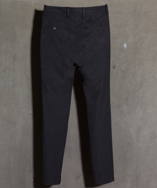 NUMBER (N)INE(ナンバーナイン)の「【NUMBER (N)INE】≪STUDIOUS限定≫ストレッチウールライクスラックス(スラックス・メンズ・グレー/ブラック・3/2/1)」の8枚目の写真