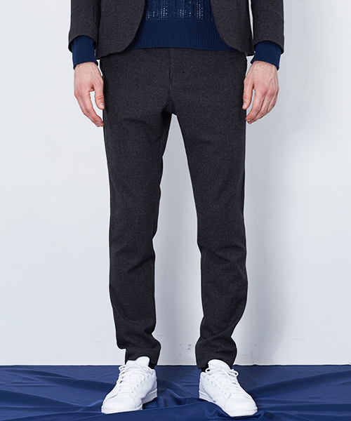 NUMBER (N)INE(ナンバーナイン)の「【NUMBER (N)INE】≪STUDIOUS限定≫ストレッチウールライクスラックス(スラックス・メンズ・グレー/ブラック・3/2/1)」の22枚目の写真