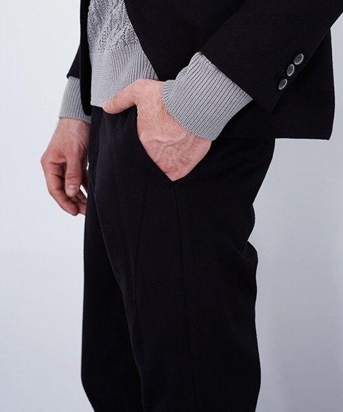 NUMBER (N)INE(ナンバーナイン)の「【NUMBER (N)INE】≪STUDIOUS限定≫ストレッチウールライクスラックス(スラックス・メンズ・グレー/ブラック・3/2/1)」の20枚目の写真
