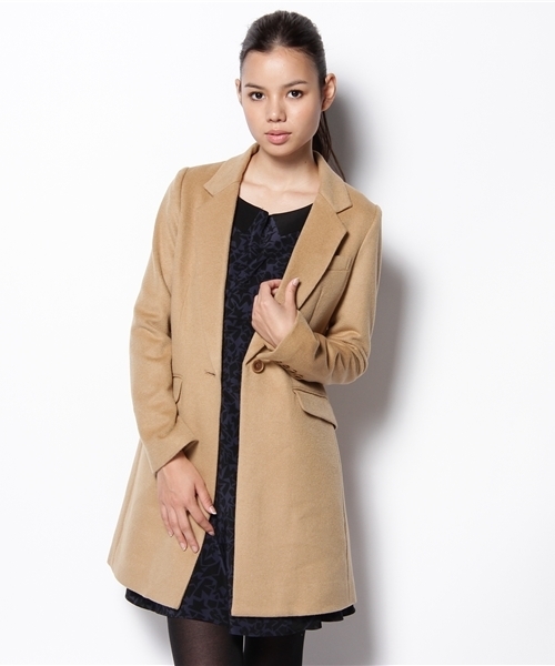 Another Edition(アナザーエディション)の「AE Wビーバー 1B CT(その他アウター・レディース・ブラック/ベージュ・SMALL/MEDIUM)」の5枚目の写真