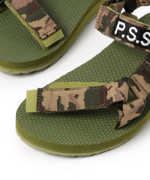 UBIQ（ユービック）の「UBIQ CRISIS Military Sandal (Olive camouflage) 【SP】（サンダル・レディース・カモフラージュ・L/S/XS/M）」の6枚目の写真