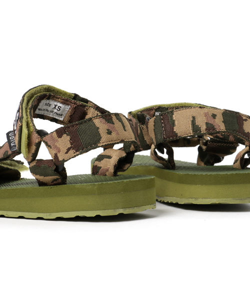 UBIQ（ユービック）の「UBIQ CRISIS Military Sandal (Olive camouflage) 【SP】（サンダル・レディース・カモフラージュ・L/S/XS/M）」の8枚目の写真