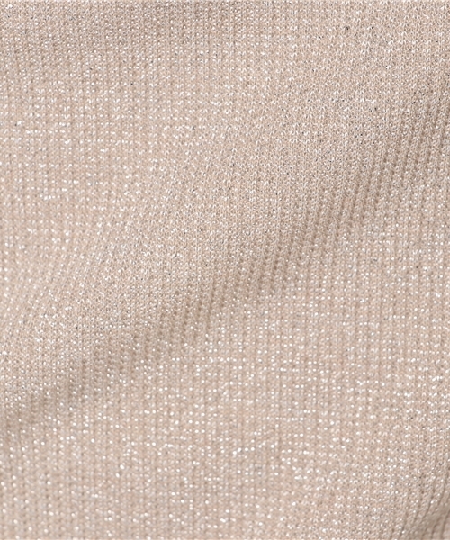 WEGO（ウィゴー）の「WEGO/ラメハイネックフリルカットソー（Tシャツ/カットソー・レディース・ライトブラウン/シルバー/ブラック/ロイヤルブルー/ピンク/ブラック系その他・FREE）」の13枚目の写真