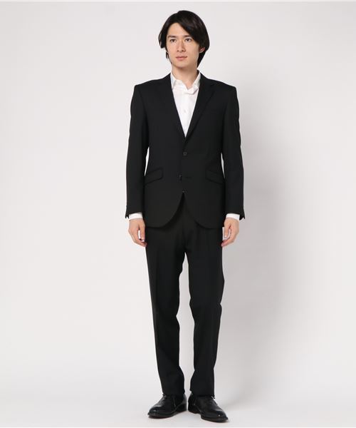 Taka Q タカキュー の タカキューメンズ Taka Q Men ドビークロ2ピースビジネスセットアップスーツ A体 セットアップ Wear