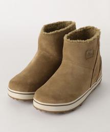 SOREL | ＜SOREL＞GLACY スエードミニブーツ ◆(ブーツ)