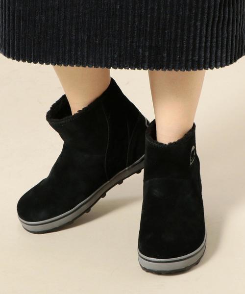 SOREL(ソレル)の「<SOREL>GLACY スエードミニブーツ ◆(ブーツ・レディース・ブラック/ブラウン・7/6/8)」の8枚目の写真