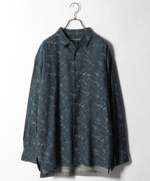 RAGEBLUE | スプラッシュプリントシャツ/774880(シャツ/ブラウス)