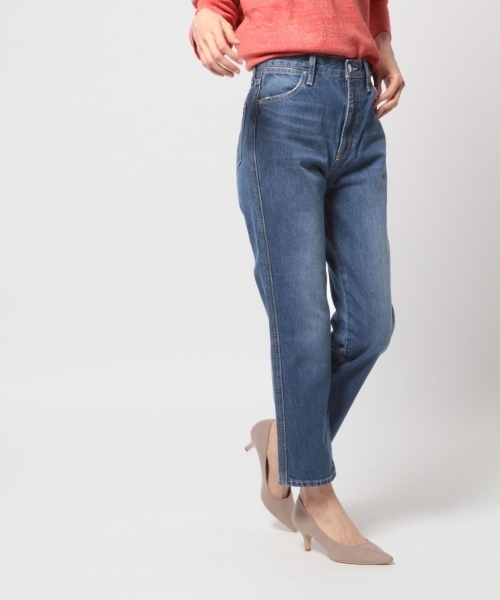 BLISS POINT（ブリスポイント）の「【Sサイズ展開】ハイウエストレギュラーデニム/779879（デニムパンツ・レディース・ネイビー/ブルー・MEDIUM/SMALL/LARGE）」の15枚目の写真