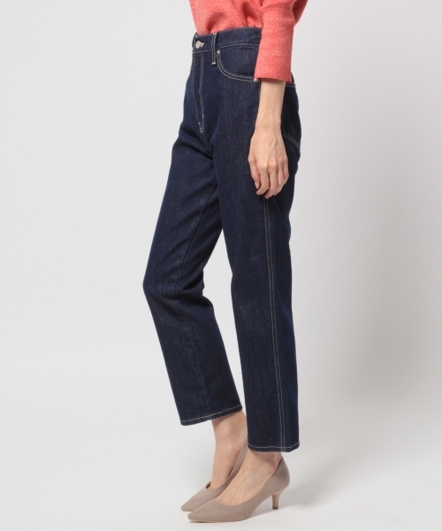 BLISS POINT（ブリスポイント）の「【Sサイズ展開】ハイウエストレギュラーデニム/779879（デニムパンツ・レディース・ネイビー/ブルー・MEDIUM/SMALL/LARGE）」の11枚目の写真