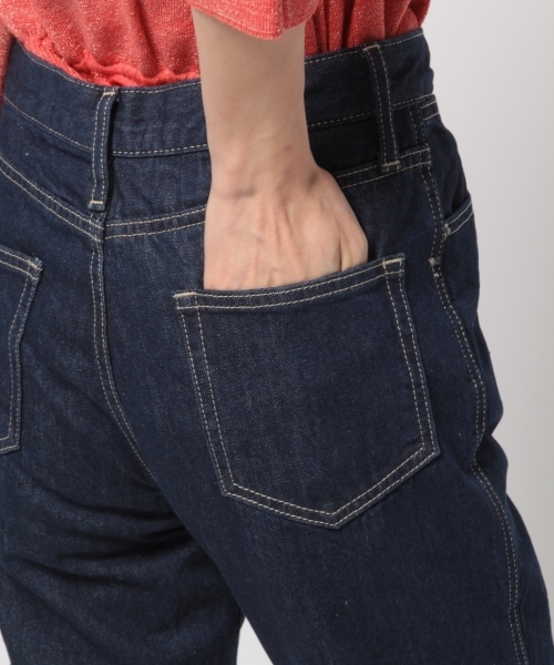 BLISS POINT（ブリスポイント）の「【Sサイズ展開】ハイウエストレギュラーデニム/779879（デニムパンツ・レディース・ネイビー/ブルー・MEDIUM/SMALL/LARGE）」の6枚目の写真