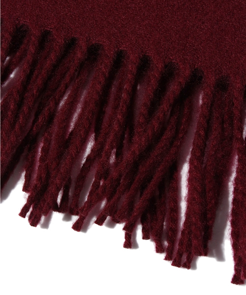 WEGO（ウィゴー）の「WEGO/無地大判ストール（ストール/ショール・レディース・ブラック/ダークグレー/ネイビー/ワイン・FREE）」の5枚目の写真