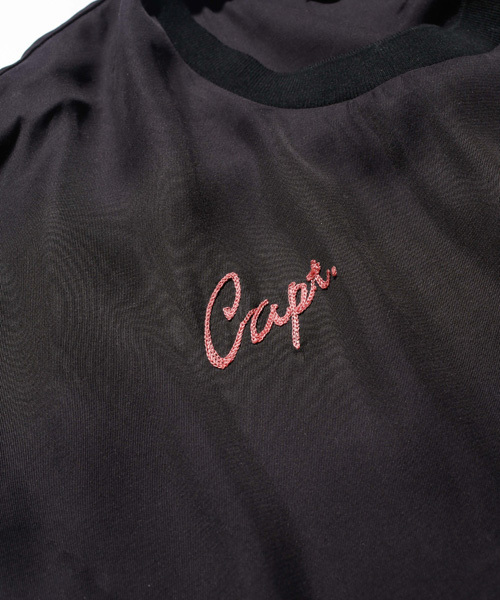 MR.OLIVE（ミスターオリーブ）の「VINTAGE RAYON TWILL / BIG SILHOUTTE PULL OVER BOWLING SHIRT（Tシャツ/カットソー・メンズ・アイボリー/ブラック/ワインレッド・LARGE/MEDIUM/SMALL）」の9枚目の写真