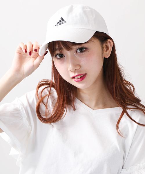 adidas（アディダス）の「∴WEGO/adidas別注LOWキャップ（キャップ・メンズ・ブラック/グリーン系その他/ホワイト/レッド系その他・FREE）」の7枚目の写真