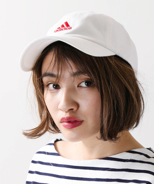 adidas（アディダス）の「∴WEGO/adidas別注LOWキャップ（キャップ・メンズ・ブラック/グリーン系その他/ホワイト/レッド系その他・FREE）」の18枚目の写真