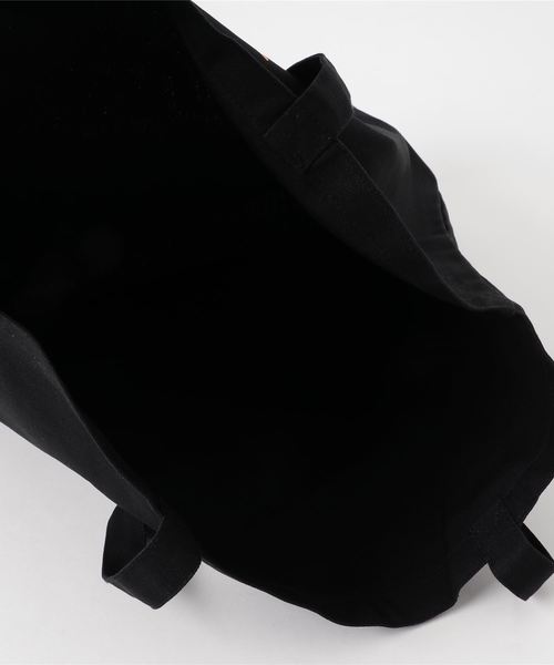 FR2(エフアールツー)の「”Thank you” キャンバストートバッグ(トートバッグ・レディース・キナリ/ブラック・FREE)」の6枚目の写真