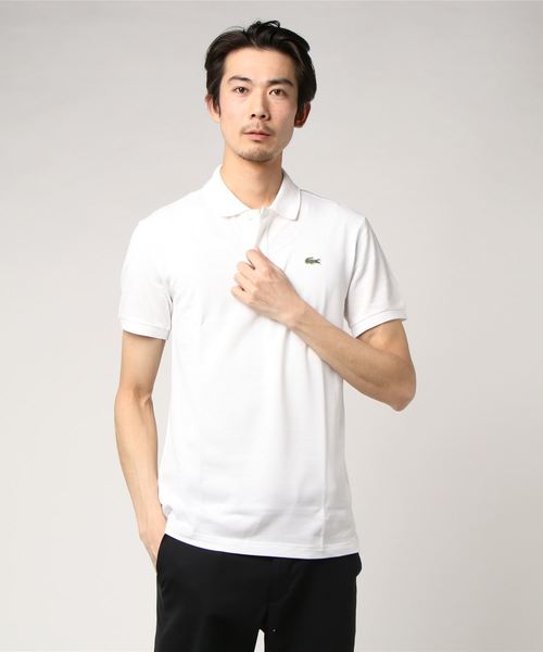 LACOSTE（ラコステ）の「◎LACOSTE / スリムフィット ポロシャツ（ポロシャツ・メンズ・ホワイト/ブラック/ネイビー/シルバー/ワイン/ブルー系その他4・2/4/3）」の14枚目の写真