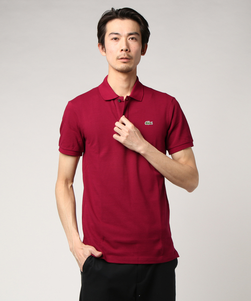 LACOSTE（ラコステ）の「◎LACOSTE / スリムフィット ポロシャツ（ポロシャツ・メンズ・ホワイト/ブラック/ネイビー/シルバー/ワイン/ブルー系その他4・2/4/3）」の11枚目の写真
