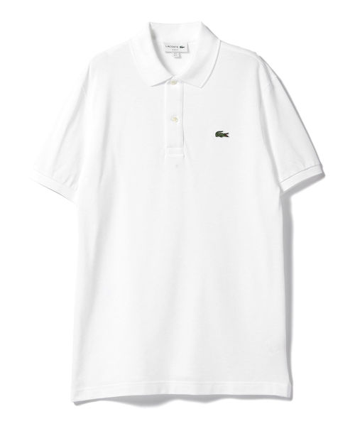 LACOSTE（ラコステ）の「◎LACOSTE / スリムフィット ポロシャツ（ポロシャツ・メンズ・ホワイト/ブラック/ネイビー/シルバー/ワイン/ブルー系その他4・2/4/3）」の8枚目の写真