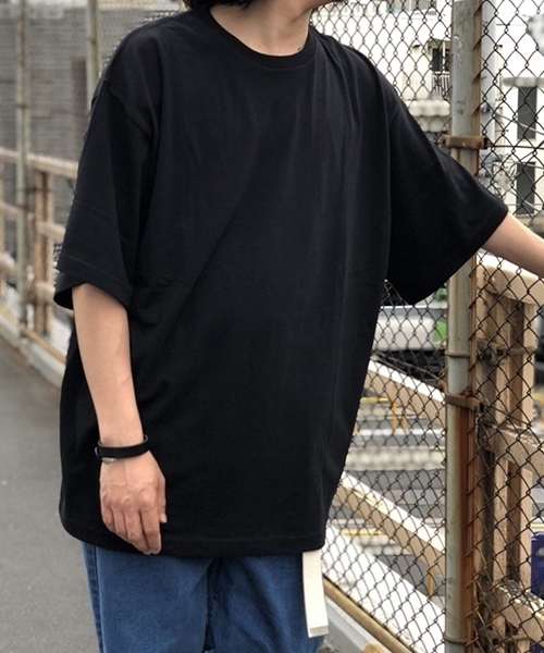 kutir（クティール）の「SUPER BIG TEE / スーパービッグTシャツ（Tシャツ/カットソー・メンズ・ホワイト/ブラック/オレンジ/イエロー・MEDIUM/LARGE）」の6枚目の写真