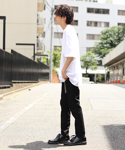 kutir（クティール）の「SUPER BIG TEE / スーパービッグTシャツ（Tシャツ/カットソー・メンズ・ホワイト/ブラック/オレンジ/イエロー・MEDIUM/LARGE）」の10枚目の写真